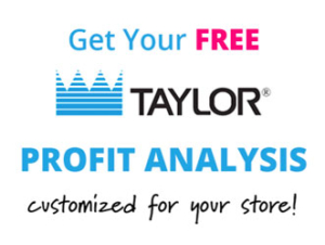 Taylor Freezer Sales Profit Analysis